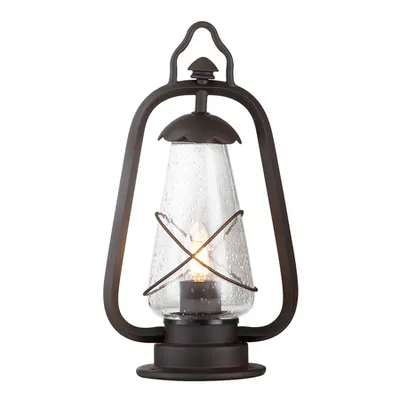 Pitic pentru exterior Miners 1 Light Pedestal Lantern