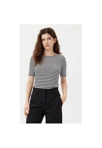 Tricou dama - 304830242 - Bumbac - Negru - Negru
