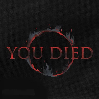 Ghiozdan - Dark Souls - You Died