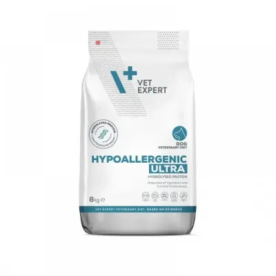 Hrana dietetica pentru caini Vetexpert 4T Hypoallergenic Ultra 8 kg