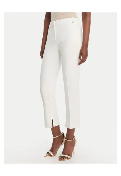 Pantaloni poliamida alb