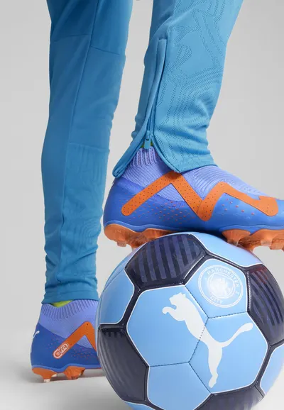 Pantaloni de antrenament Manchester City Bărbați PUMA Magic Blue Yellow Glow