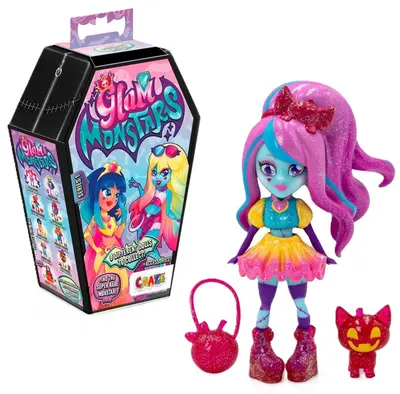 Figurină de colecție Craze - Glam Monstars, 9 cm, sortiment