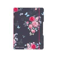 Caiet My.Book Flex A6, 40file, Herlitz Ladylike Flowers, matematica