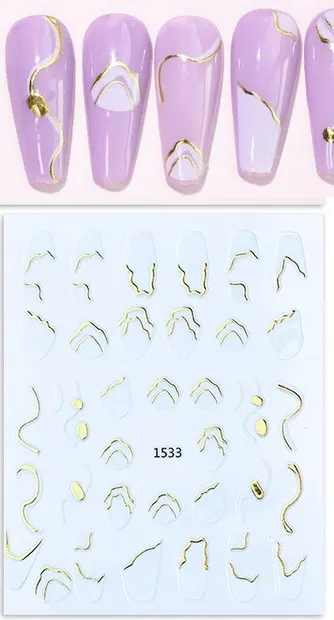 Sticker Unghii - Jo 1533