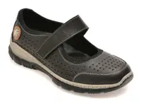 Pantofi GRYXX negri, EV2922, din piele naturala