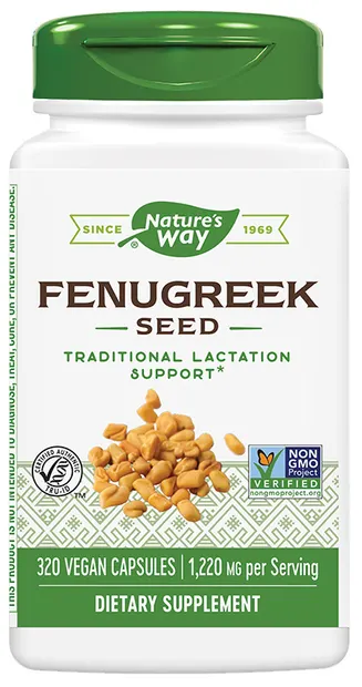Fenugreek Seed, 320 capsule, Nature's Way
