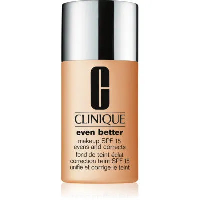 Clinique Even Better™ Makeup SPF 15 Evens and Corrects fard corector SPF 15 culoare WN 76 Toasted Wheat 30 ml