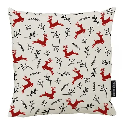 Pernă cu husă din bumbac Butter Kings Deer, 45 x 45 cm
