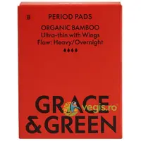 Absorbante din Bambus Organic pentru Noapte 8buc