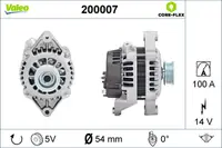 Alternator (14v, 100a) Potrivit Opel Astra G, Astra G Classic, Astra G Kombi, Combo Tour, Combo Minivan, Corsa C, Meriva A, Signum, Speedster, Tigra, Vectra C, Vectra C Gts 1.3d-2.0 02.98-