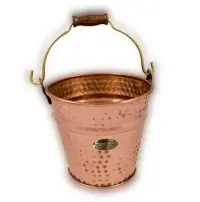 Galeata din cupru 4 litri pentru gheata vin si sampanie lovitura de ciocan