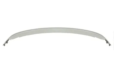 Ornament grila fata potrivit OPEL CROSSLAND X dupa 2020 - (Inferior; argintiu/mat)