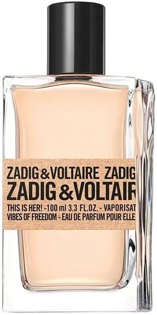 Zadig & Voltaire Apă de Parfum This Is Her! Vibes of Freedom, 100 ml, Tester