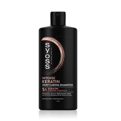 Sampon Syoss Keratin Hair Perfection pentru par uscat, 440 ml Engros