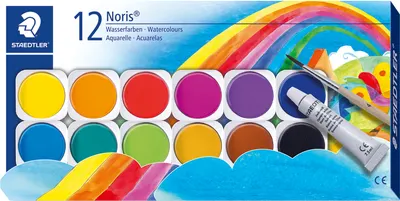 Vopsea acuarele Staedtler NC 888 - 12 culori