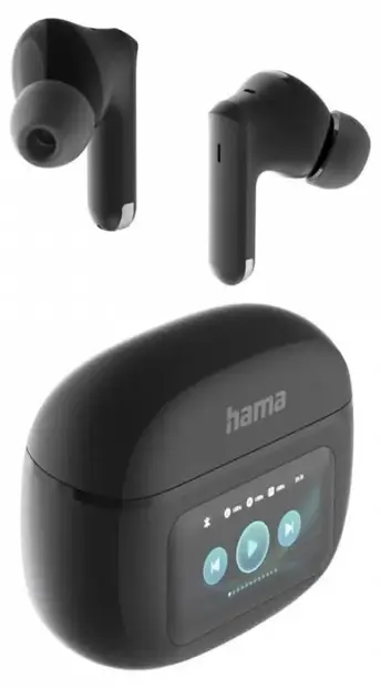 Căști wireless Hama - Spirit Touch, TWS, ANC, negre