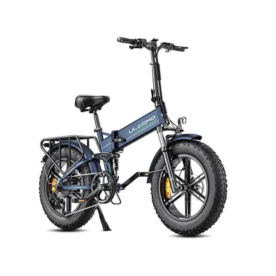 Bicicleta electrica pliabila Ulzomo Dunes 20 E-bike, 750W, 48V 16Ah, Blue, 20.