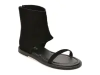 Sandale GRYXX negre, 9192, din piele intoarsa
