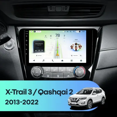 Navigatie Auto Teyes CC4L DTS Nissan Qashqai 2 J11 2013-2017 6+64GB 10.2" QLED Qualcomm 2Ghz, Android 4G Bluetooth 5.1 DSP