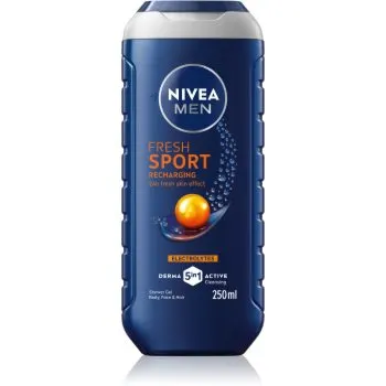 NIVEA MEN Fresh Sport gel de duș cu minerale