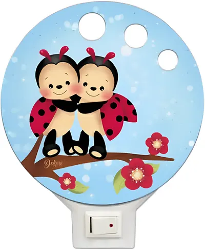 Lampă LED pentru copii Dekori - Buburuze