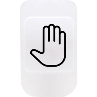 Lentila With Illuminated Symbol - Do Not Disturb