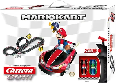 Pistă de curse Carrera GO!- Super Mario, 4.9 m