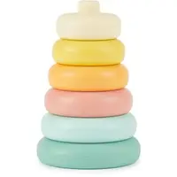 Bieco Silicone Stacking Tower Tropical Vibes inele inserabile