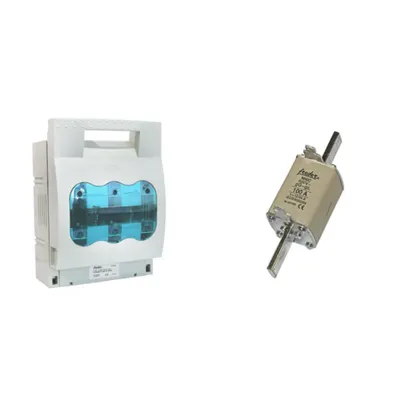 Pachet Soclu MPR Inchis NO 2 (400A, 690V) + Sigurante MPR NH GG/GL NO 2C (63A) - Protectie Puternica si Sigura