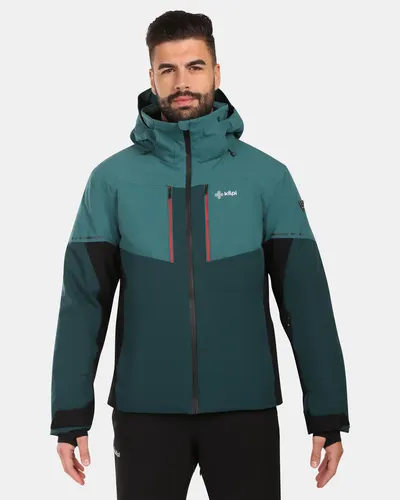 Geacă schi si snowboard KILPI Tonnsi, Verde Inchis, Barbati