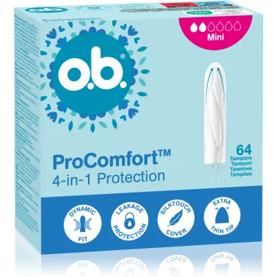 o.b. Pro Comfort Mini tampoane 64 buc