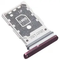 Suport SIM Samsung Galaxy S22 Ultra 5G S908, Single SIM, Mov (Burgundy)