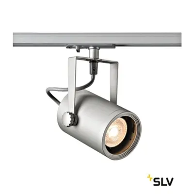 EURO SPOT GU10, gri argintiu, incl. 1-ph adaptor