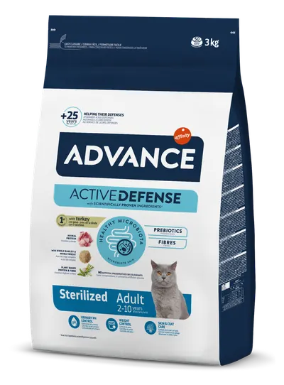 Advance Cat Sterilized Curcan 3 kg