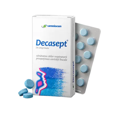 Decasept, 24 comprimate, Amniocen