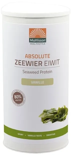Absolute Seaweed Protein, vanilie, 500 g, Mattisson Healthstyle