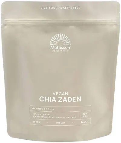 Mattisson Healthstyle Absolute Semințe de Chia, 1 kg