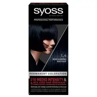Vopsea pemanenta Color Baseline 1-4 Negru Albastrui, 115ml, Syoss