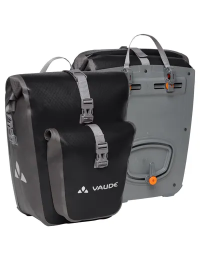 Geantă de bicicletă Vaude Aqua Back Plus impermeabilă 24L neagră