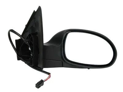 Oglinda dreapta potrivit CITROEN C5 2001-2008 - electrica, incalzita, convex, albastru, cu carcasa, cu senzor temperatura
