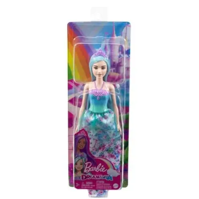Barbie Dreamtopia Papusa Printesa Cu Par Albastru