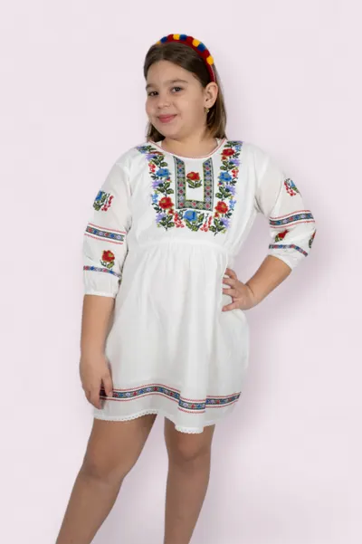 Rochie traditionala fetite Dorina