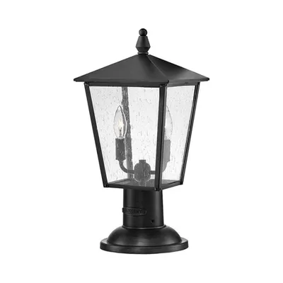 Pitic pentru exterior Huntersfield 2 Light Medium Pedestal Lantern