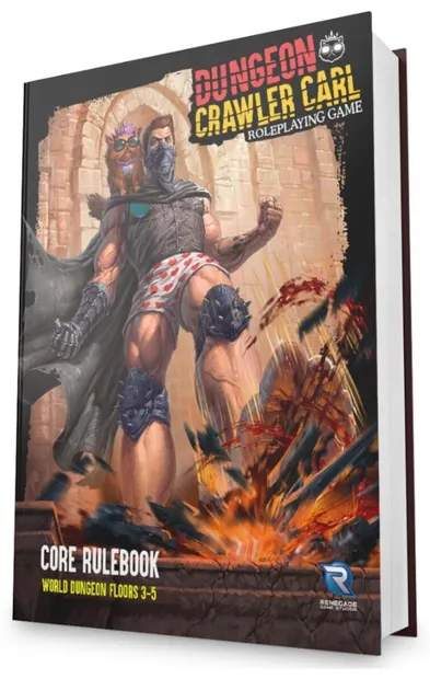 Joc de rol Dungeon Crawler Carl RPG: Core Rulebook