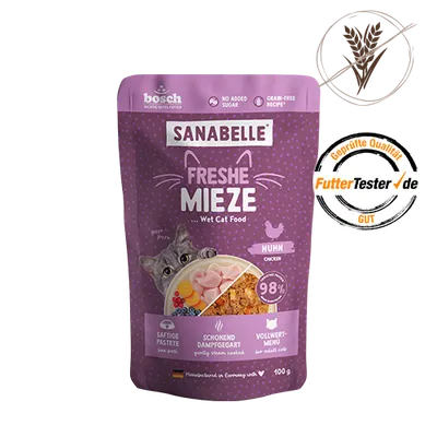 Hrana umeda pentru pisici Sanabelle plic Pui 100 gr