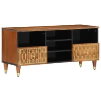 Gossi comoda tv, 100x33x46 cm, lemn masiv de mango