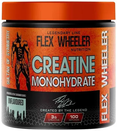 Flex Wheeler Nutrition Creatine Monohydrate cu Vitamina B-6, 300 g