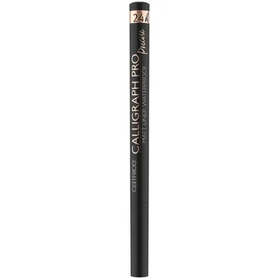 Tus pentru ochi rezistent la apa Calligraph Pro Precise 24h Matt Liner Waterproof 010 - Intense Black, 1.2ml, Catrice