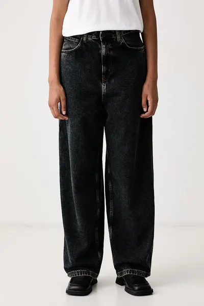 American Vintage blugi wide leg pentru femei